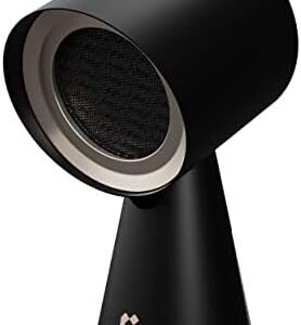 CIARRA CBPHB01 Desktop Cooker Hood Mini Household Portable Extractor Hood Black with 2 Gears Mode 2m³/min Strong Suction for Home Kitchen Fondue Hot Pot BBQ