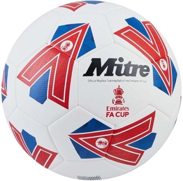 Mitre Training FA Cup Football | High Performance Training Ball | Extra Durable Design, Ball